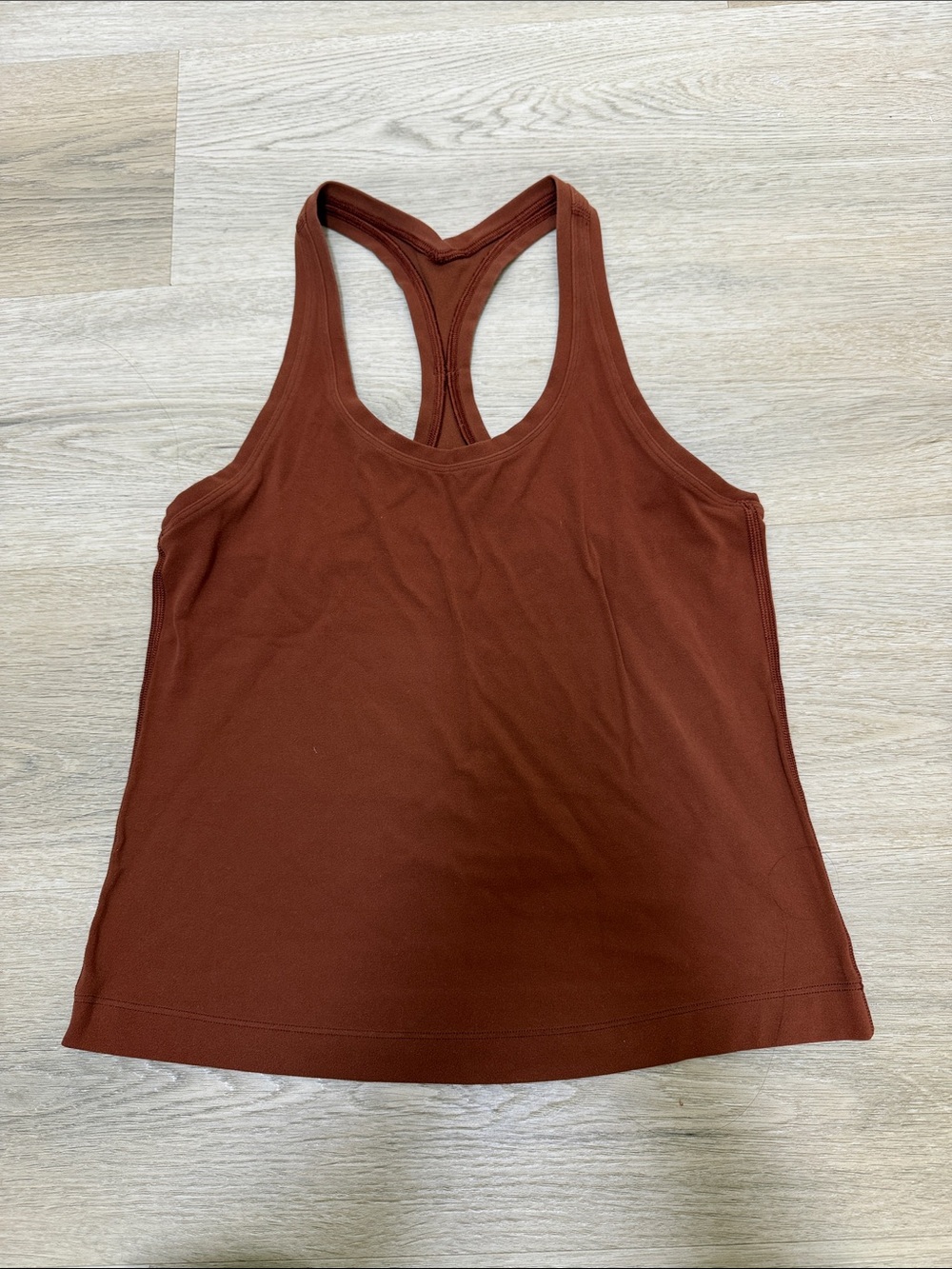 lululemon athletica Rust Brown Racerback Tank - Picture 2 of 2